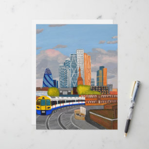 Comboio de Londres - Estação Hoxton