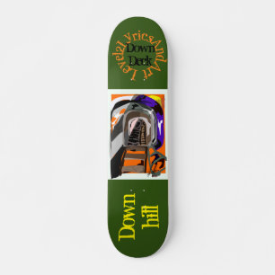 Comboio em colina impresso Andar de skate