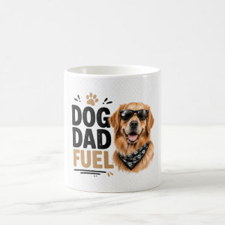 Combustível de Papai Cachorro Caneca de Café Engra