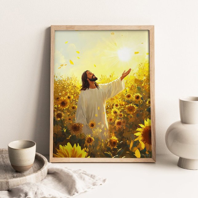 Come to His Light _ Sunflower Poster Bible Verse  (Criador carregado)