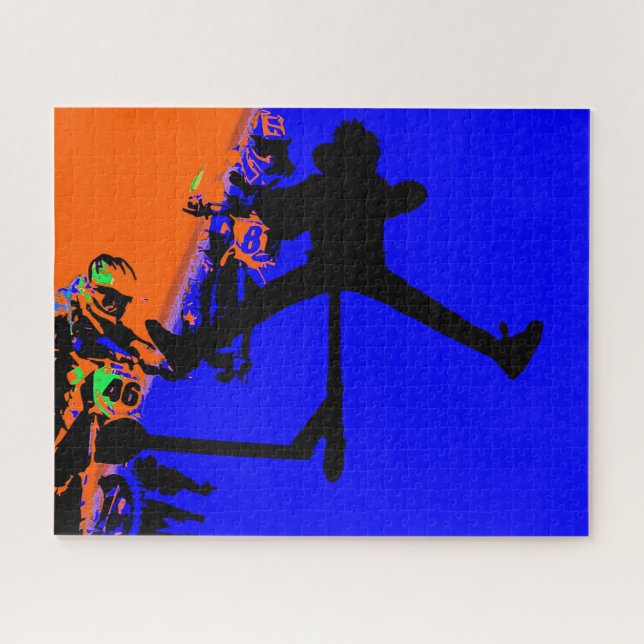 Comecando - Motox e Quebra-cabeça de serra de Pati (Horizontal)