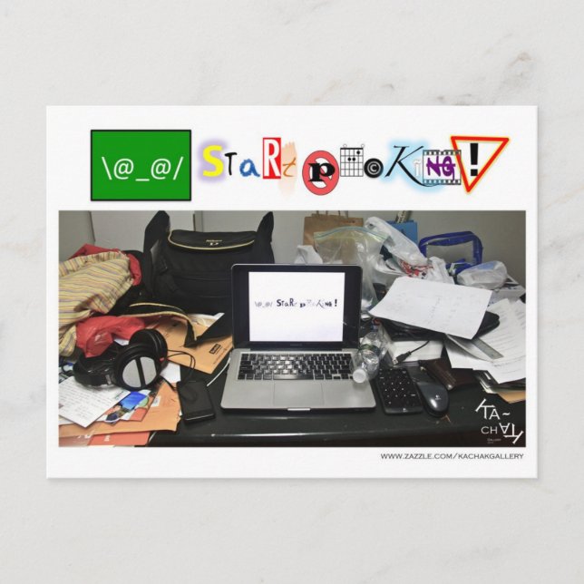 !COMEÇAR A EMBALAR! - CARTÕES DE POSTO (Frente)