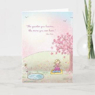 Começar Dentro Da Cotação Ram Dass - Cartão De Sau