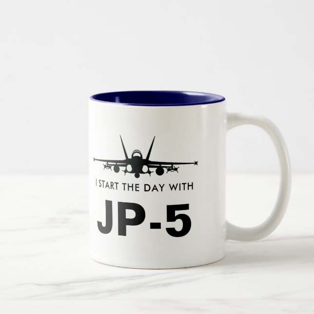 Comece o dia com JP-5 a caneca super do zangão (Direita)