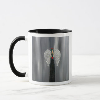 Comece o seu dia com esta linda caneca de anjo.