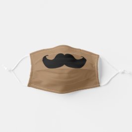 Comédia Engraçada Mustache bobo marrom humor