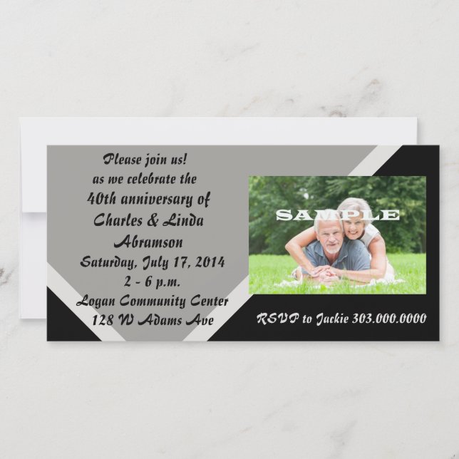 Comemoração do aniversário do Prata Negra Moderna (Frente)