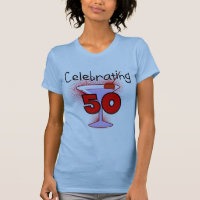 Comemorando 50 camisetas e presentes