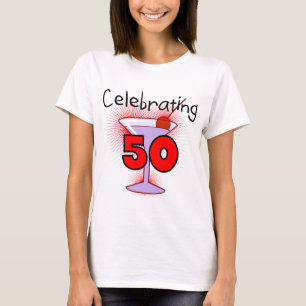 Comemorando 50 camisetas e presentes