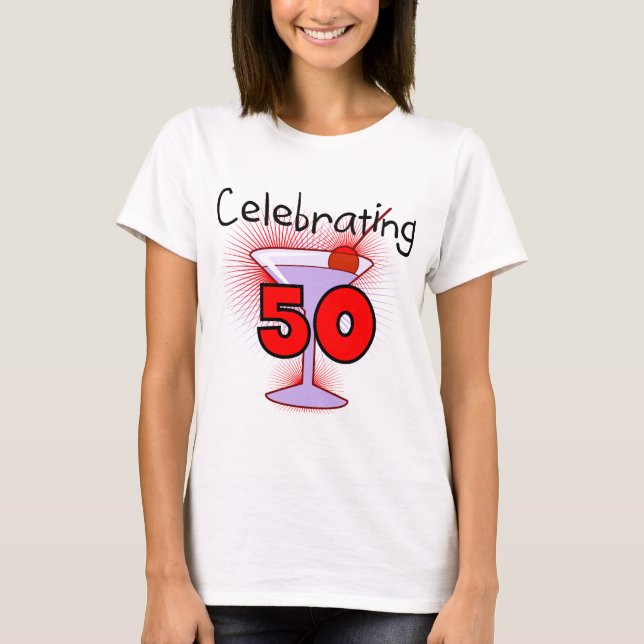 Comemorando 50 camisetas e presentes (Frente)
