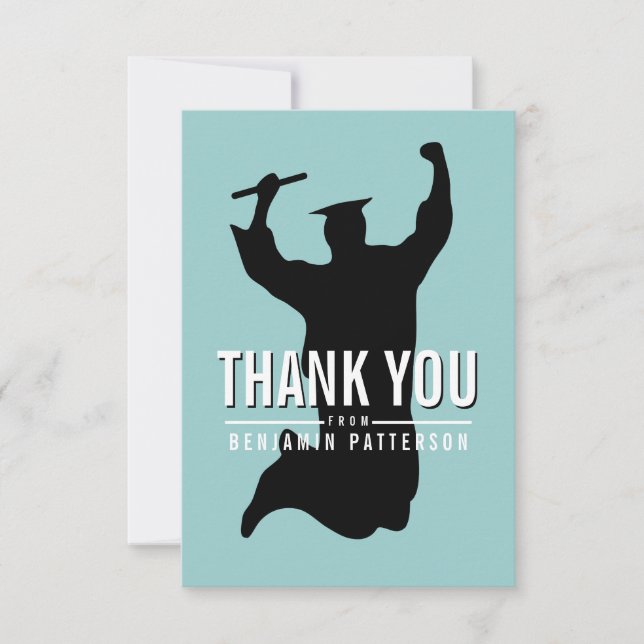 Comemorando cartões de agradecimentos (Frente)