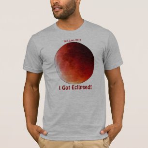 Comemore a camiseta de 2010 eclipses lunares