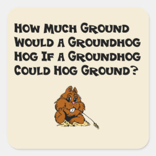 Comemore a etiqueta do dia de Groundhog