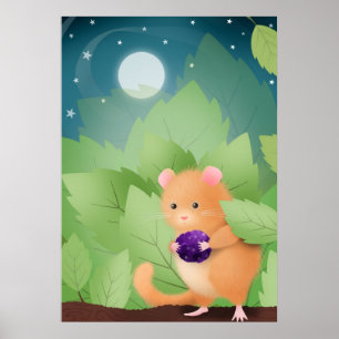 Comensal do Dormouse - impressões do poster