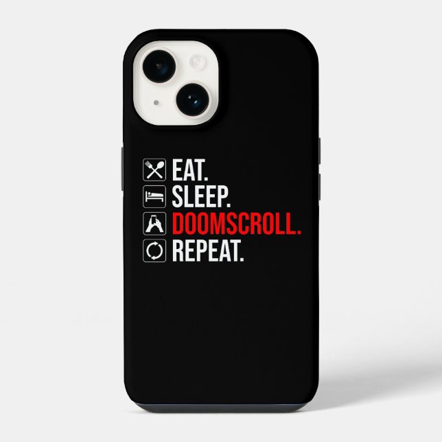 Comer. Dormir. Doomscroll. Repetir (Verso)