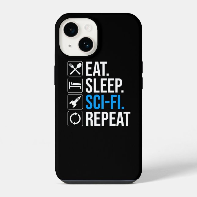 Comer Dormir Ficção Científica Repetir (Verso)