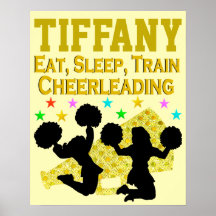 COMER Dourado, DORMIR, POSTER PERSONALIZADO DE CER