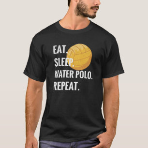 Comer Presente Do Jogador De Polo Aquático Do Pol