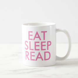 Comer Suspensão Ler caneca | Cute Book Lover Mug
