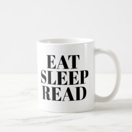 Comer Suspensão Ler caneca | Cute Book Lover Mug