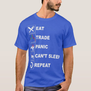 Comerciante de Camisas Repetidamente De Sono Comer
