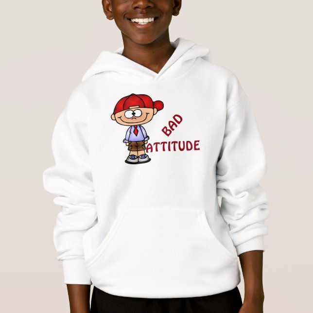 ComfortBlend® Hoodie/Atitude ruim nas mãos das cri (Frente)