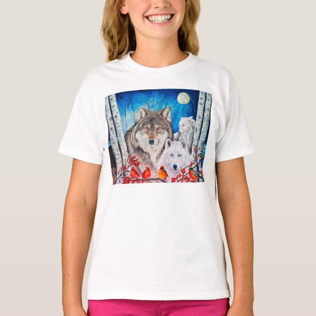 ComfortBlend® Hoodie para crianças (Frente)