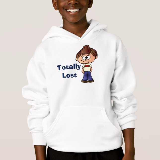 ComfortBlend® Hoodie/Totalmente Perdido (Frente)