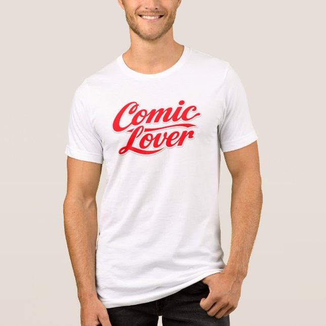 Comic Book Lover Bold Design 3 (Frente)