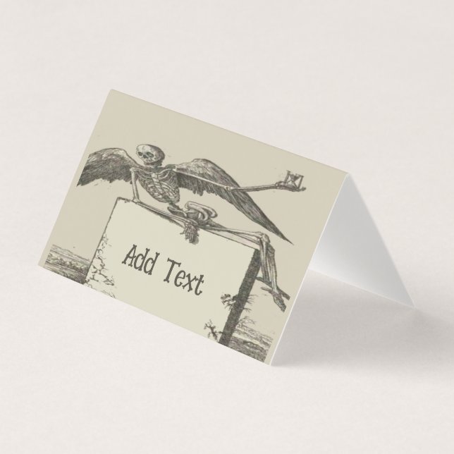 Comical Funeral, adicionar texto, (Frente)