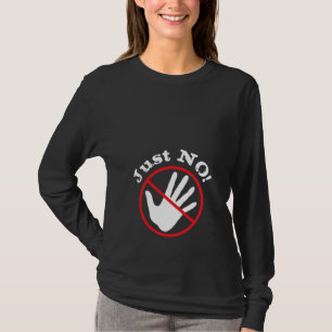 Cómico "não toque em me" a camisa de maternidade
