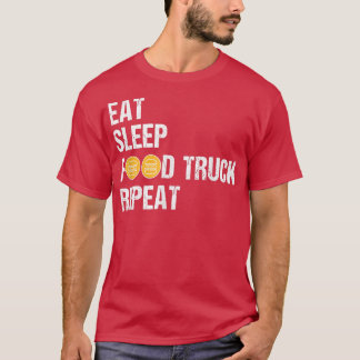 Comida Camisa De Caminhão Engraçado Coma Comida De