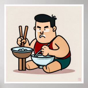 Comida chinesa - Art Impressão