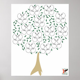 Comida de 1 ano do seu filho Poster de rastreio de