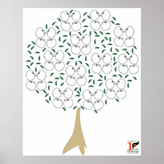 Comida de 1 ano do seu filho Poster de rastreio de