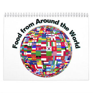 comida De 2026 Em Torno Do Calendário Mundial