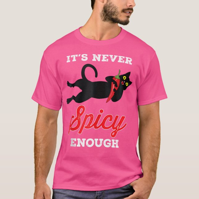 Comida Espicosa Mexicana Camisa Quente Pimenta Ver (Frente)