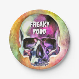 Comida esquisita. Pratos de Papel