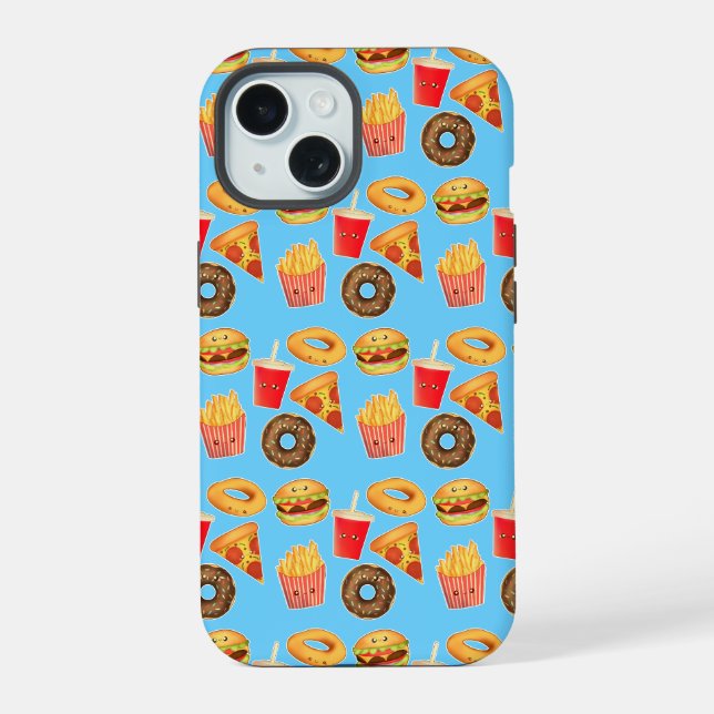 Comida lixo fofa Kawaii (Verso)