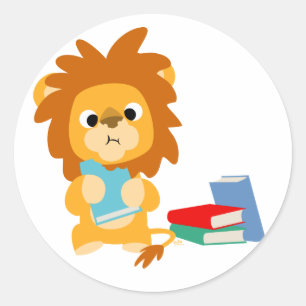 Comida para adesivo de desenho animado