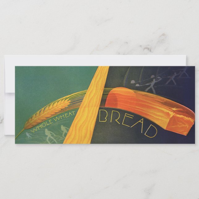 Comidas Saudáveis, Pão De Trigo Com Grãos Inteiros (Frente)