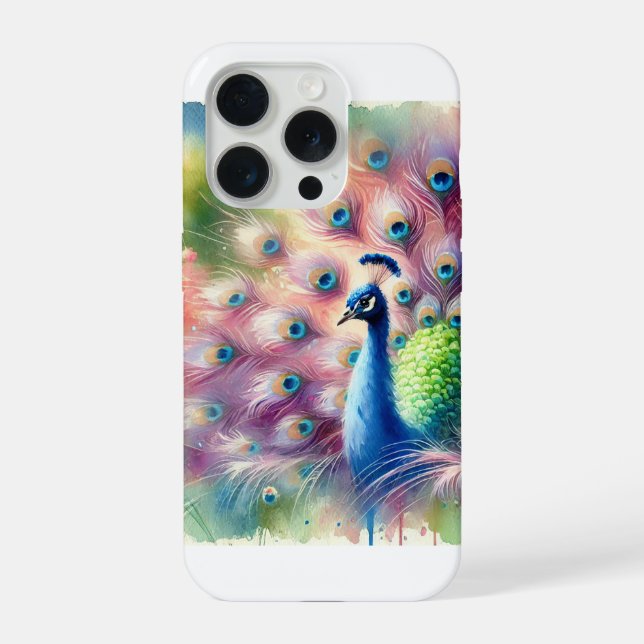 Common Peacock 270624AREF122 - Watercolor (Verso)