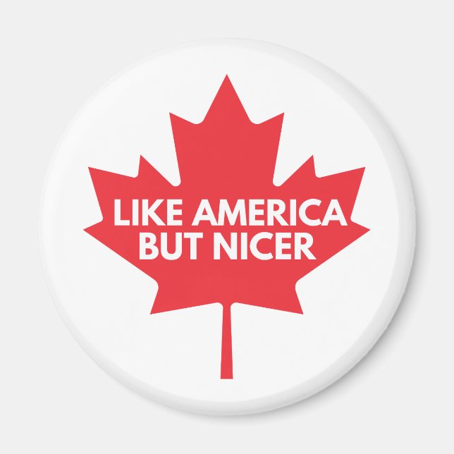 Como a América, mas Imã de geladeira mais agradáve (Frente)