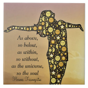 COMO ACIMA, ASSIM ABAIXO do azulejo