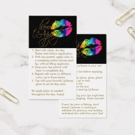 Como aplicar & dicas - Lábios arco-íris