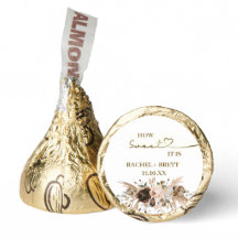 Como é doce Casar os Favores do Docinho de Hershey