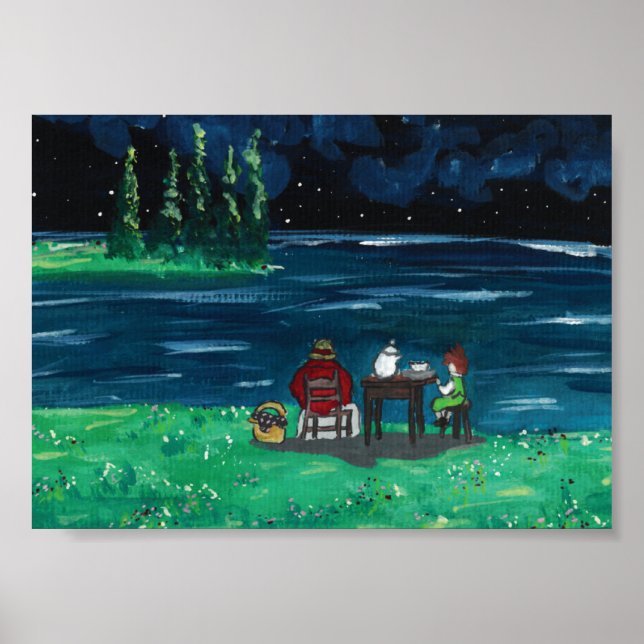 Como está o Impressão do Castelo Movendo, Papel Po (Frente)