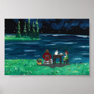 Como está o Impressão do Castelo Movendo, Papel Po