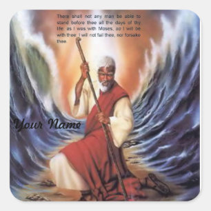 Como eu estava com o adesivo Moisés