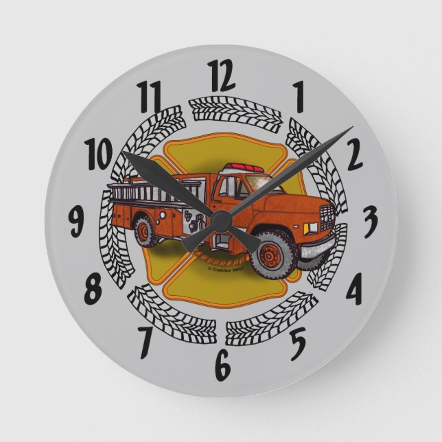 Como eu faço o relógio do Bombeiro (Frente)